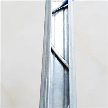 フィルムロックチャンネルとウィグルスチールワイヤー